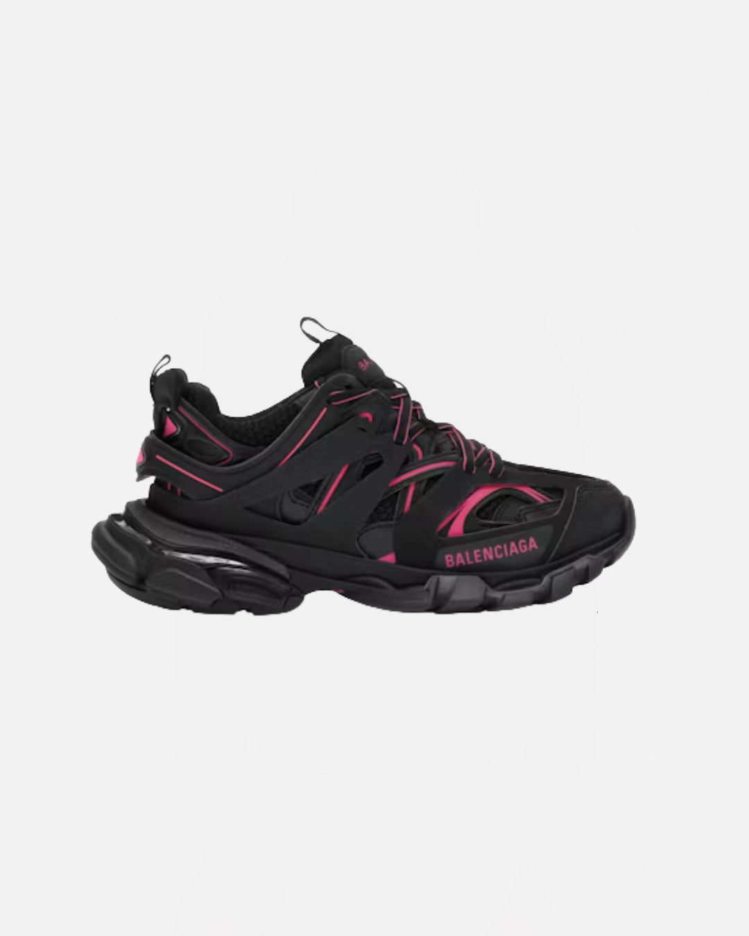 Balenciaga track - noir/rose